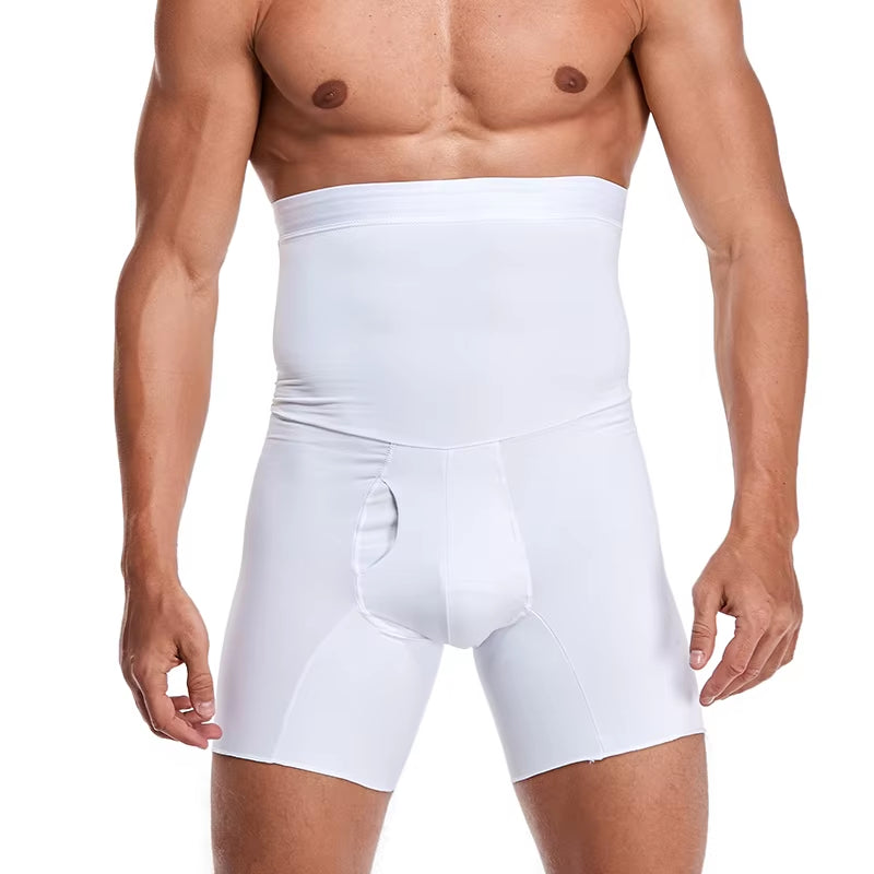 Men Tummy Control Shorts Body Shaper Compression High Waist Trainer Belly Tummy Control Slimming Shapewear Boxer Underwear Fajas