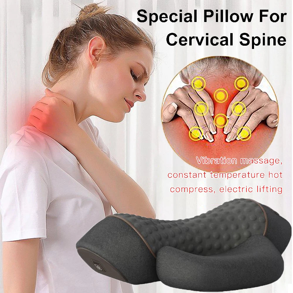 Advanced Cervical Traction Heat Massager