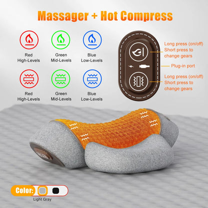 Advanced Cervical Traction Heat Massager