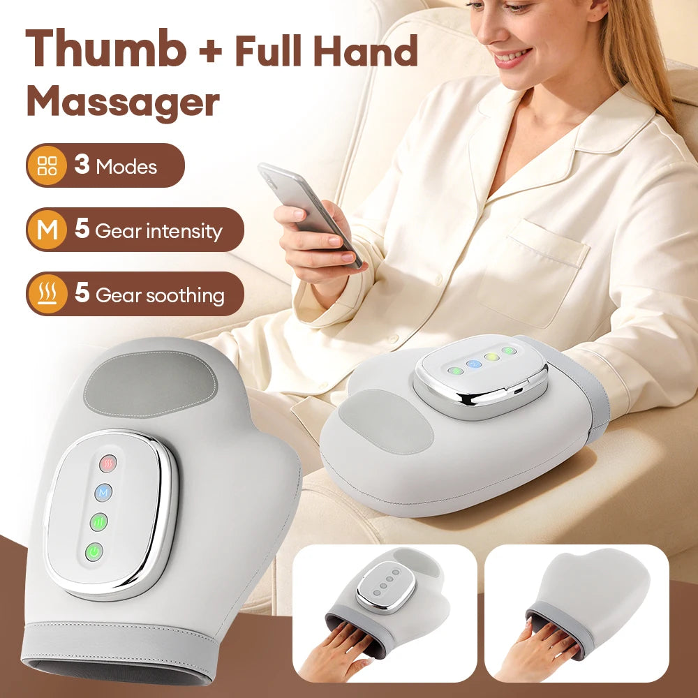 Intelligent Thermal Air Compression Hand Massager