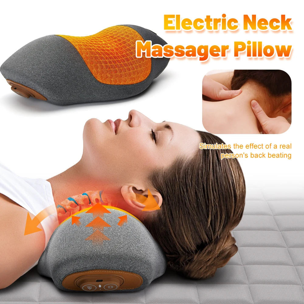 Advanced Cervical Traction Heat Massager