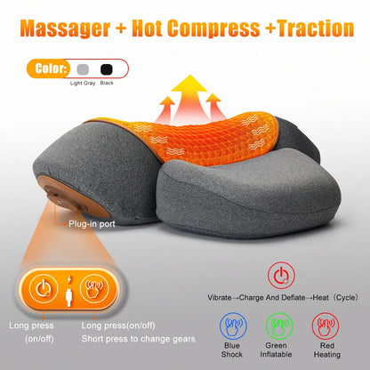Advanced Cervical Traction Heat Massager